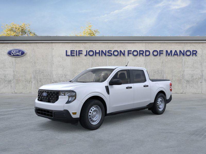 Space White 2025 Ford Maverick XL SuperCrew AWD Pickup Truck All-Wheel Drive 1-Speed Dual Clutch