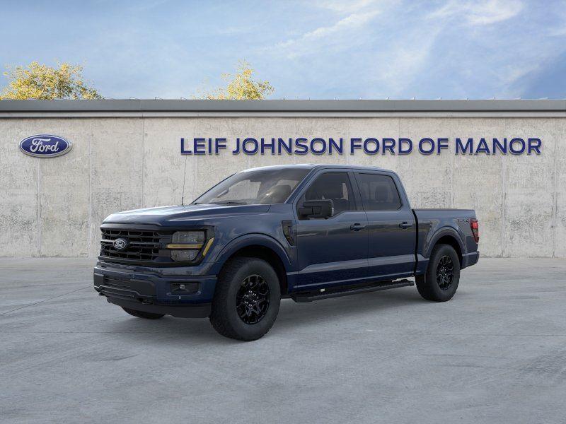 Antimatter Blue 2026 Ford F-150 Pickup Truck Four-Wheel Drive Automatic