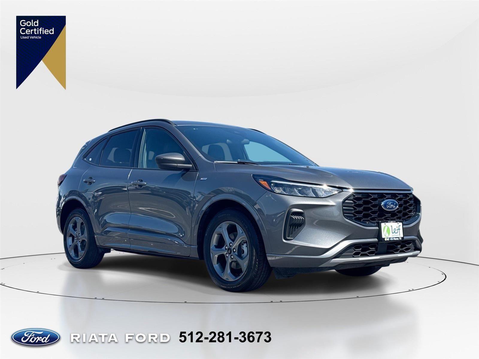 Carbonized Gray 2024 Ford Escape Hybrid ST-Line FWD SUV / Crossover Front-Wheel Drive Continuously Variable Transmission