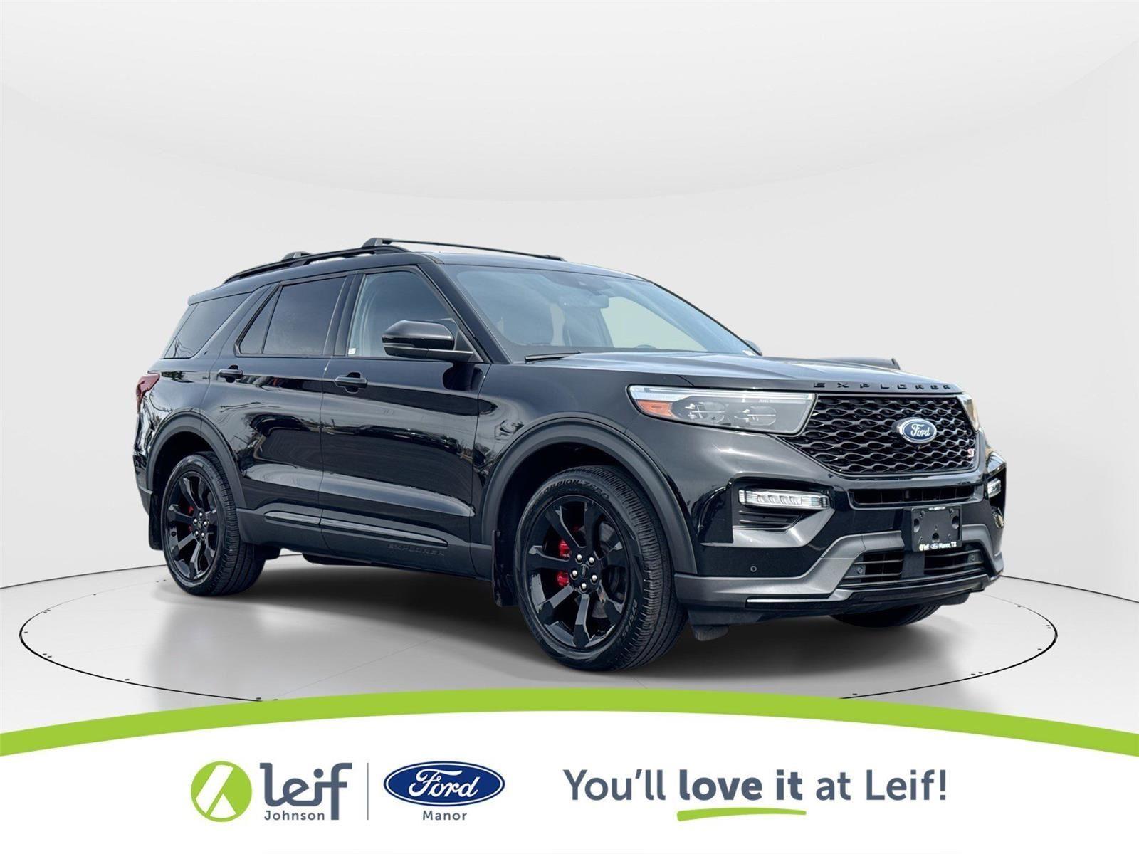 Agate Black 2023 Ford Explorer ST AWD SUV / Crossover All-Wheel Drive Automatic