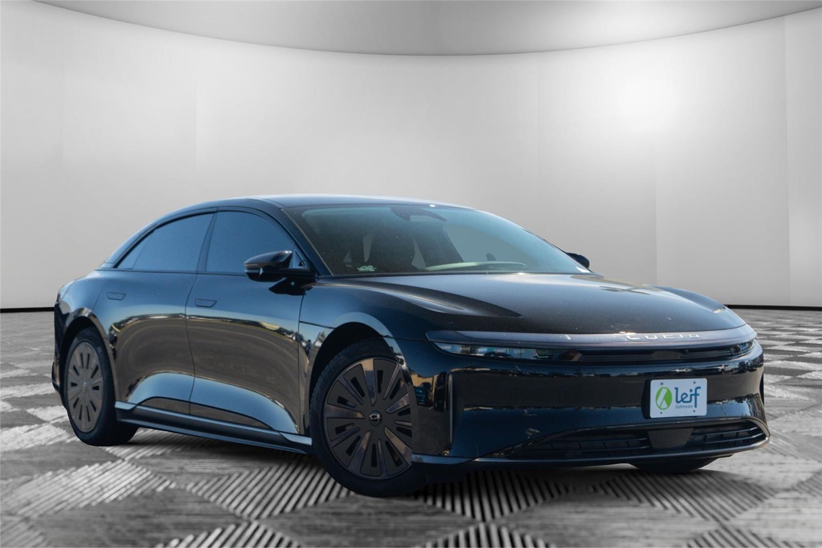 Infinite Black Metallic 2025 Lucid Air Touring AWD Sedan All-Wheel Drive Automatic