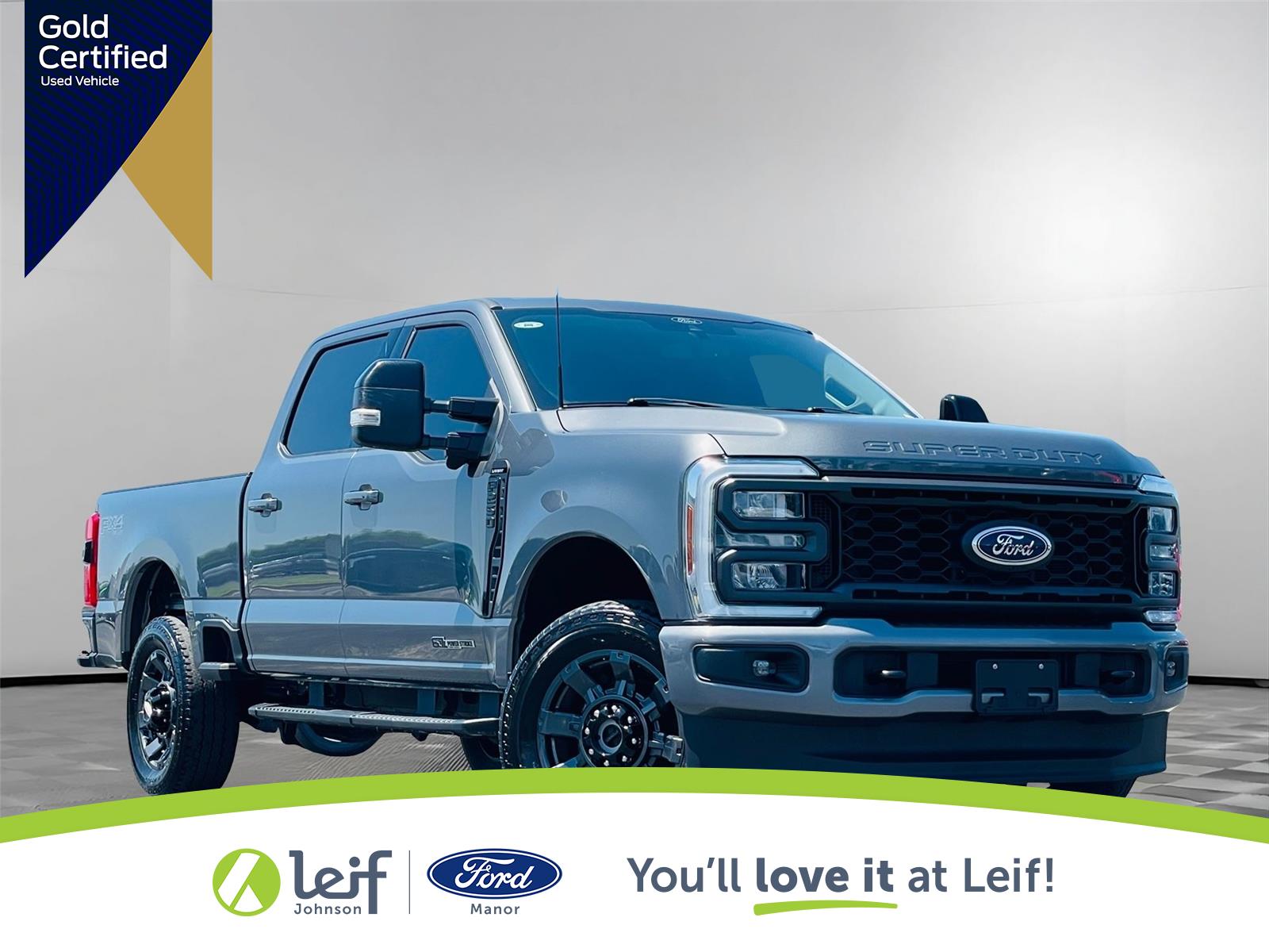 Carbonized Gray 2024 Ford F-250 Super Duty Pickup Truck Four-Wheel Drive Automatic