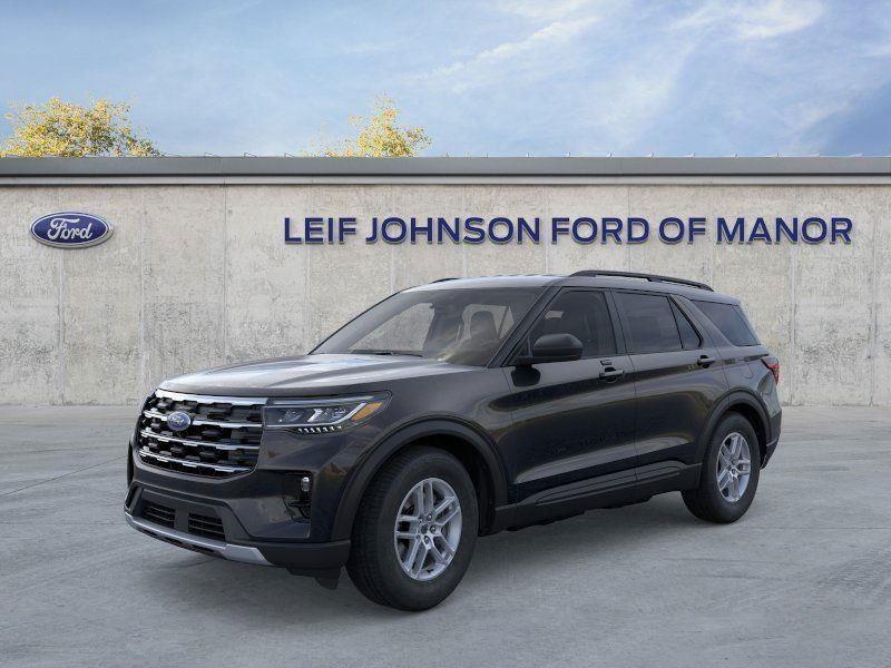 Agate Black 2026 Ford Explorer SUV / Crossover Rear-Wheel Drive Automatic