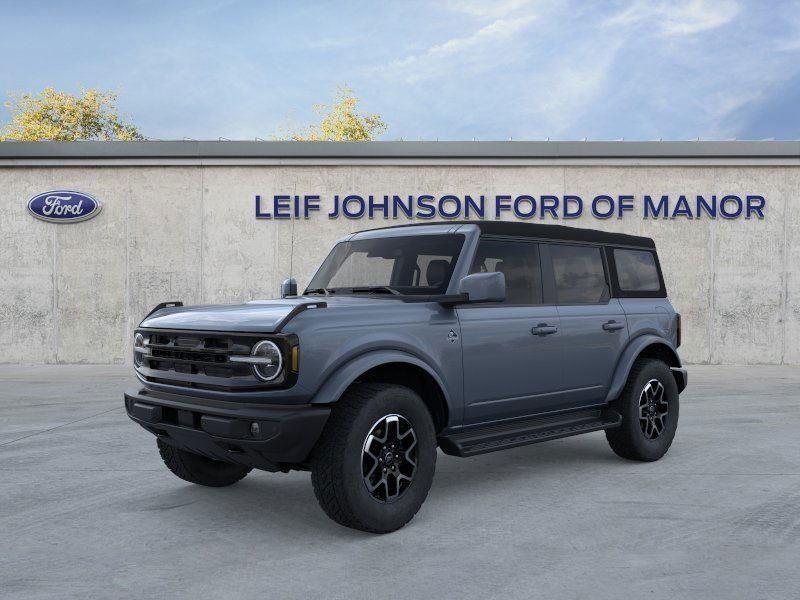 Blue (Azure Gray Metallic Tri-Coat) 2025 Ford Bronco SUV / Crossover Four-Wheel Drive Automatic