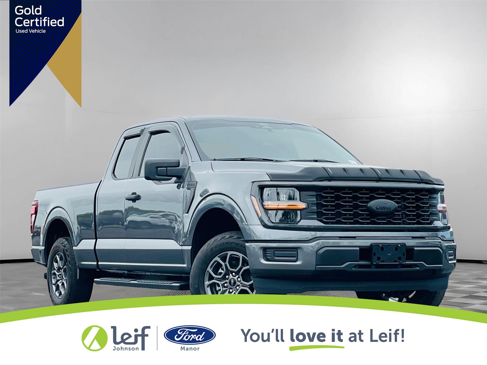 Carbonized Gray 2025 Ford F-150 STX SuperCab LB RWD Pickup Truck 4X2 Automatic