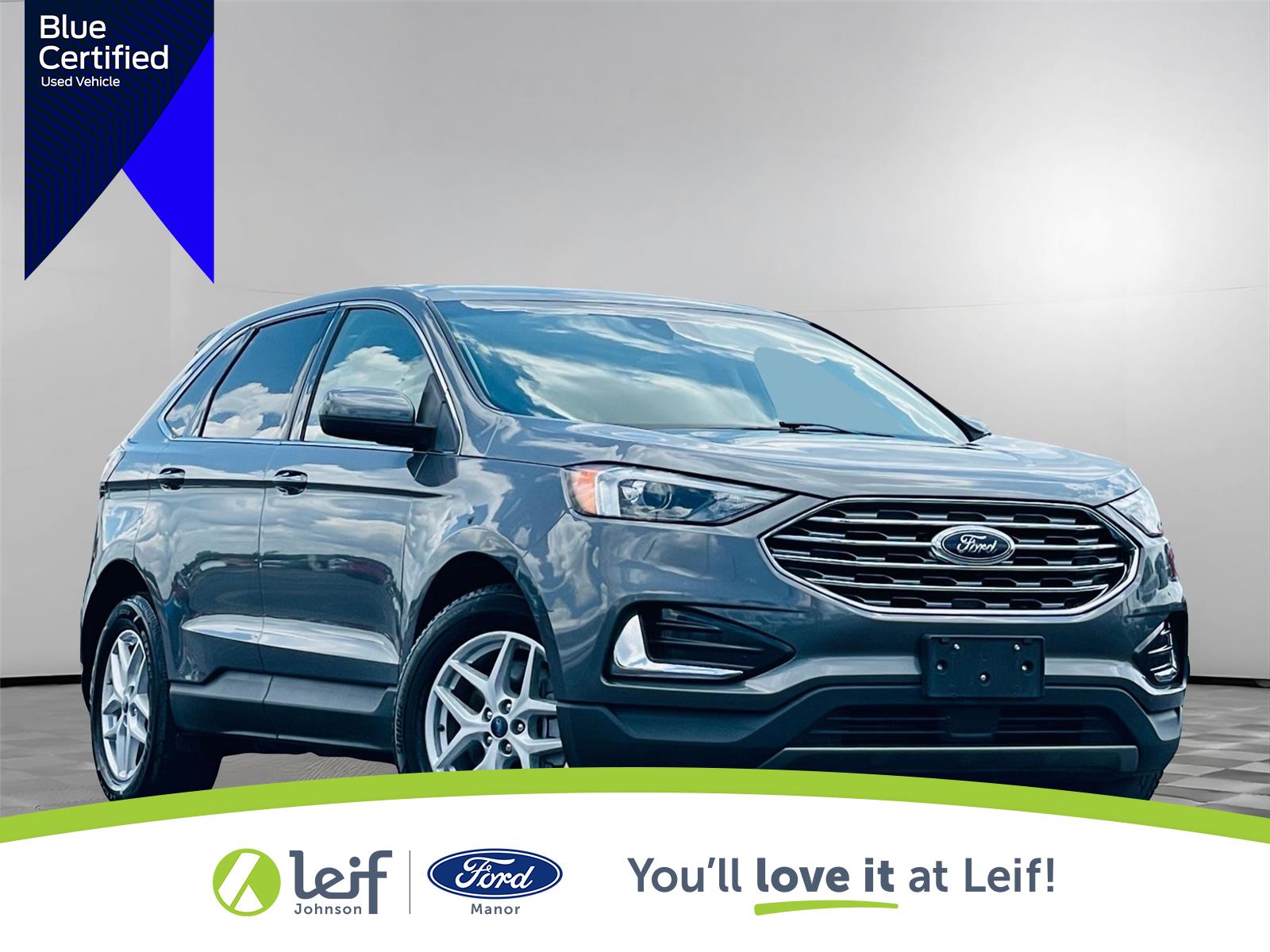 Carbonized Gray 2022 Ford Edge SEL AWD SUV / Crossover All-Wheel Drive 8-Speed Automatic
