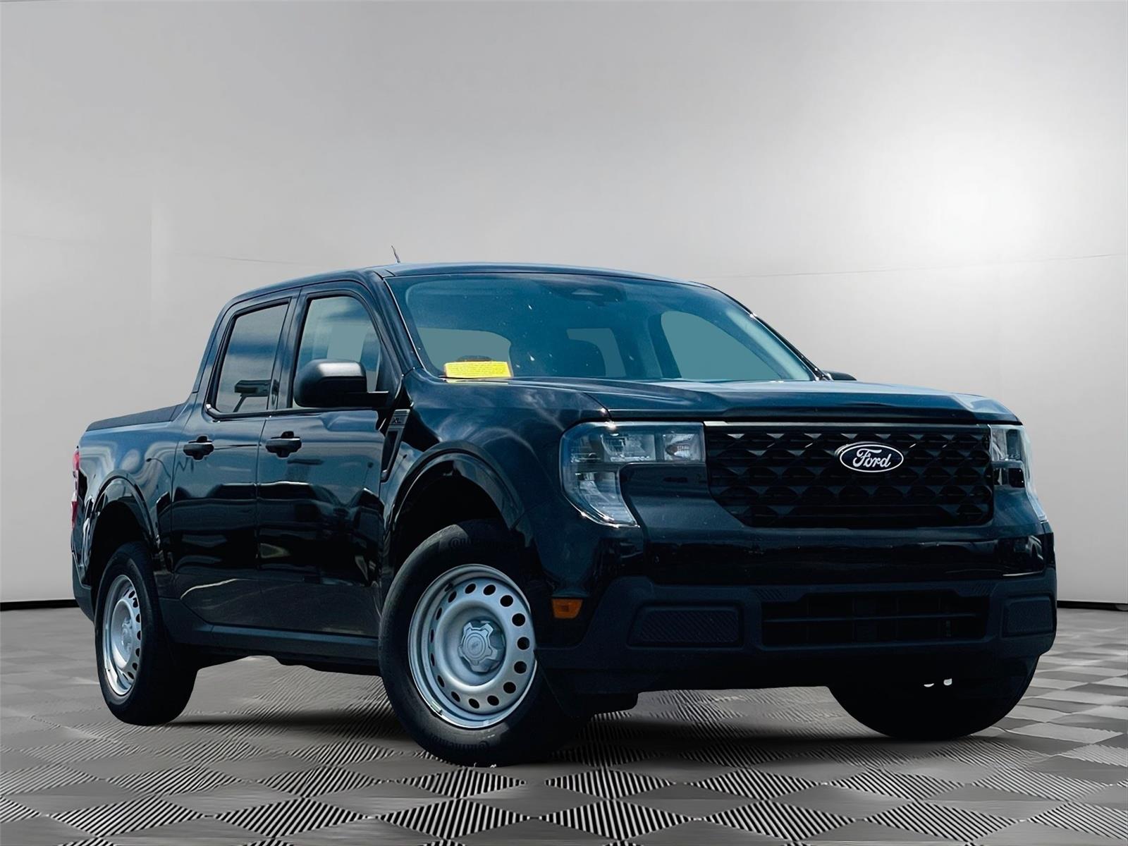 Shadow Black 2025 Ford Maverick XL SuperCrew AWD Pickup Truck All-Wheel Drive 1-Speed Dual Clutch