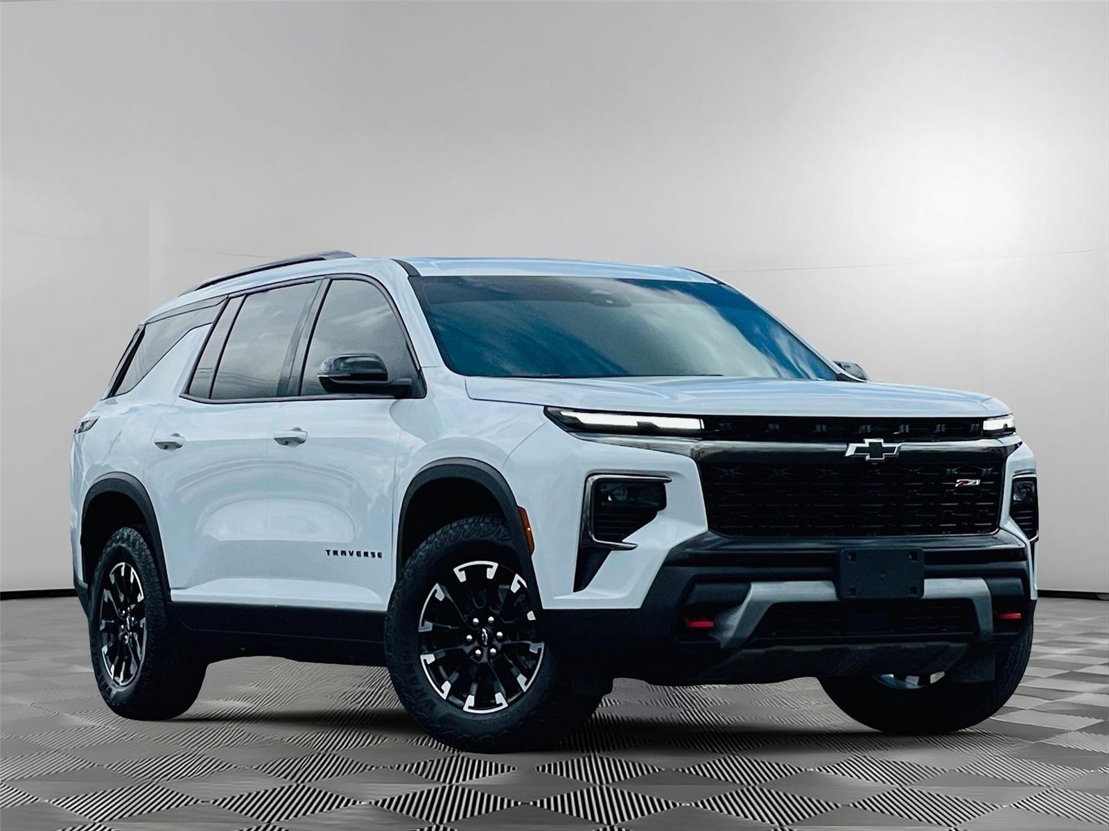 Polar White Tricoat 2026 Chevrolet Traverse SUV / Crossover Four-Wheel Drive 8-Speed Automatic