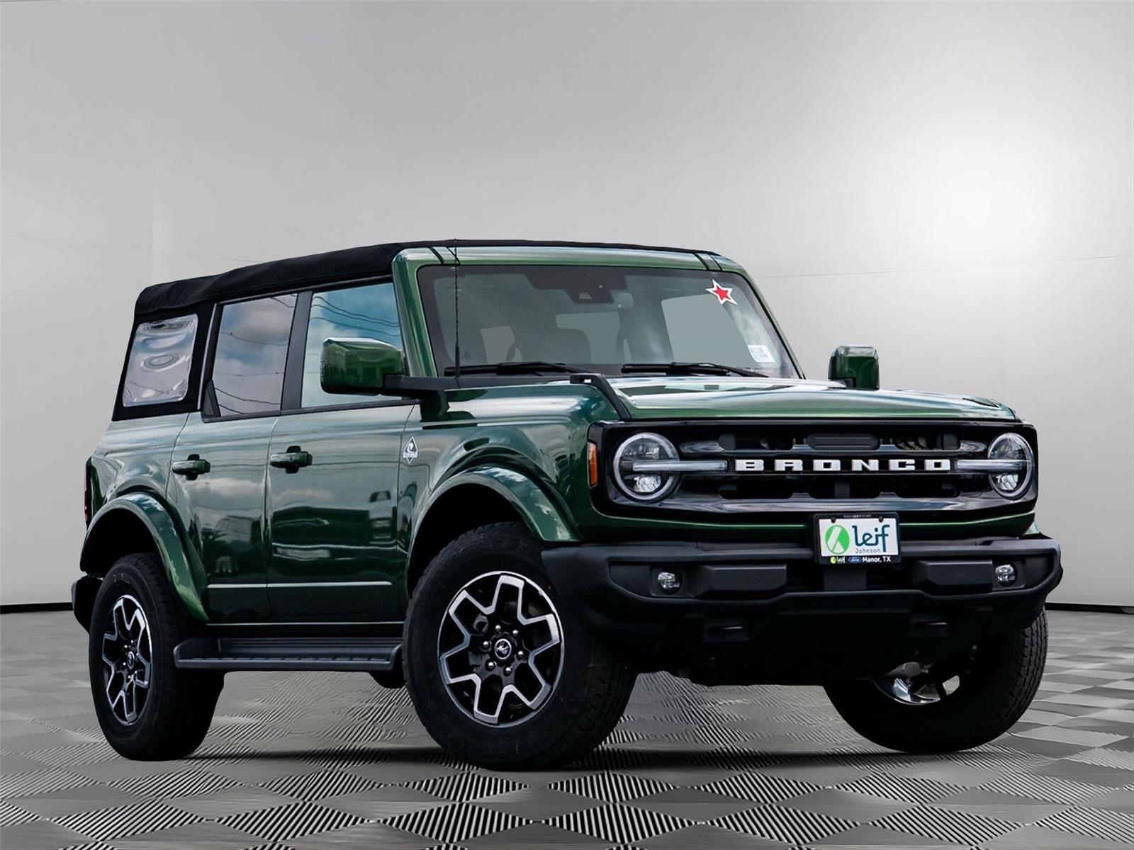 Eruption Green 2025 Ford Bronco SUV / Crossover Four-Wheel Drive Automatic
