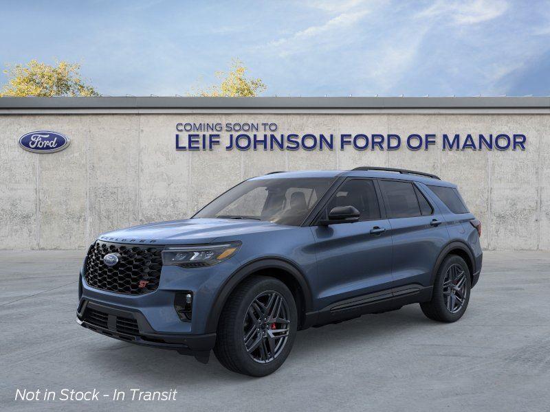 Vapor Blue Metallic 2026 Ford Explorer SUV / Crossover All-Wheel Drive Automatic