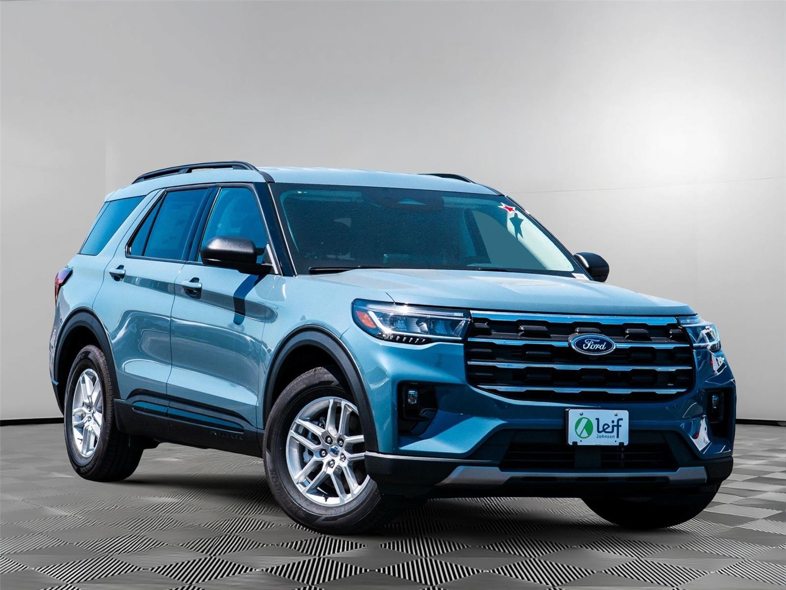 Vapor Blue 2026 Ford Explorer SUV / Crossover Rear-Wheel Drive Automatic