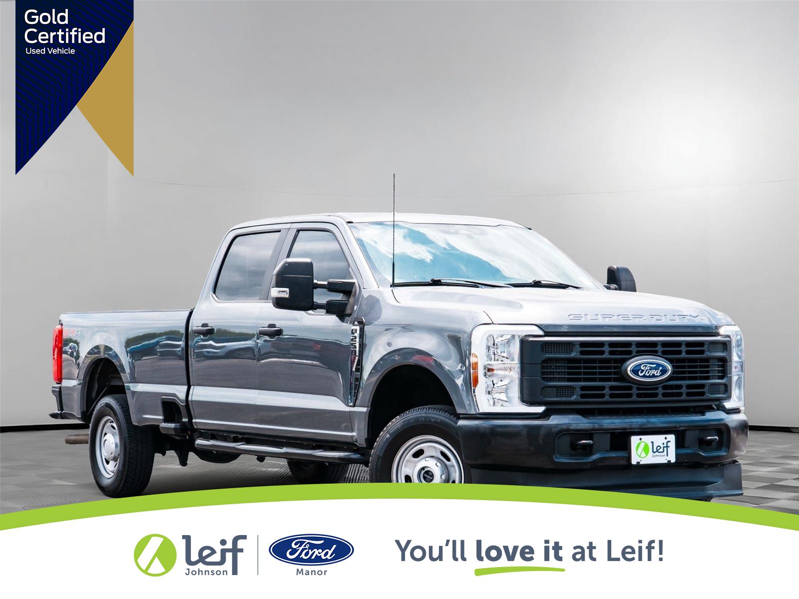 Carbonized Gray 2024 Ford F-250 Super Duty Pickup Truck Four-Wheel Drive Automatic