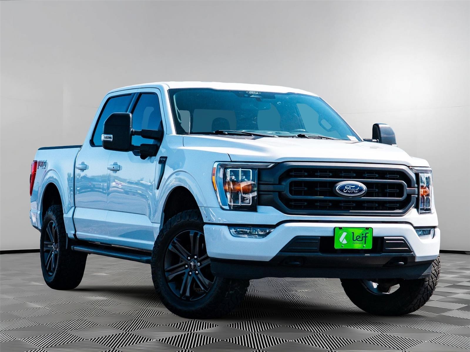 Oxford White 2022 Ford F-150 Pickup Truck Four-Wheel Drive Automatic