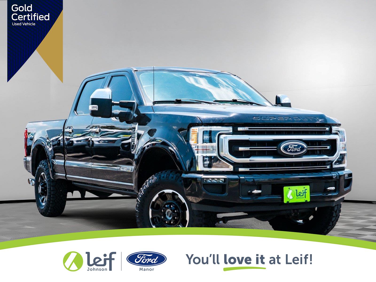 Agate Black 2021 Ford F-250 Super Duty Pickup Truck Four-Wheel Drive Automatic