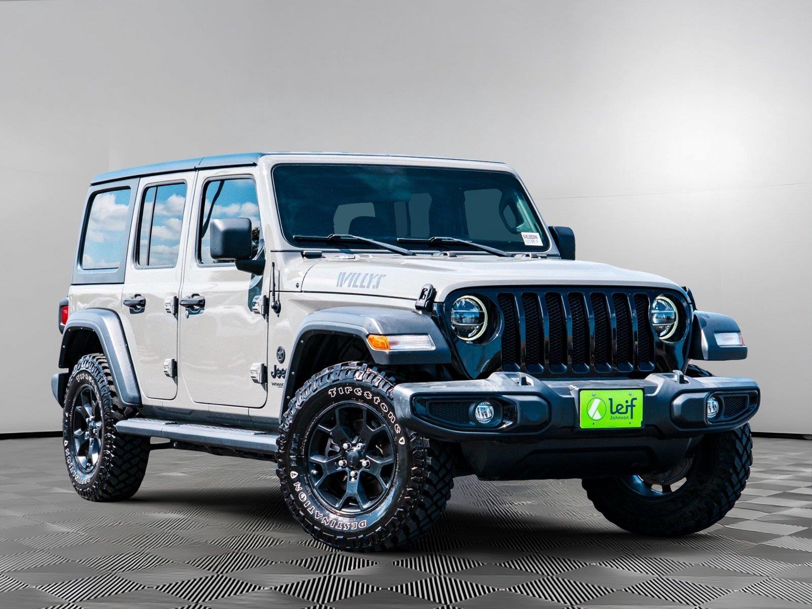 Sting-Gray Clearcoat 2021 Jeep Wrangler SUV / Crossover Four-Wheel Drive 8-Speed Automatic