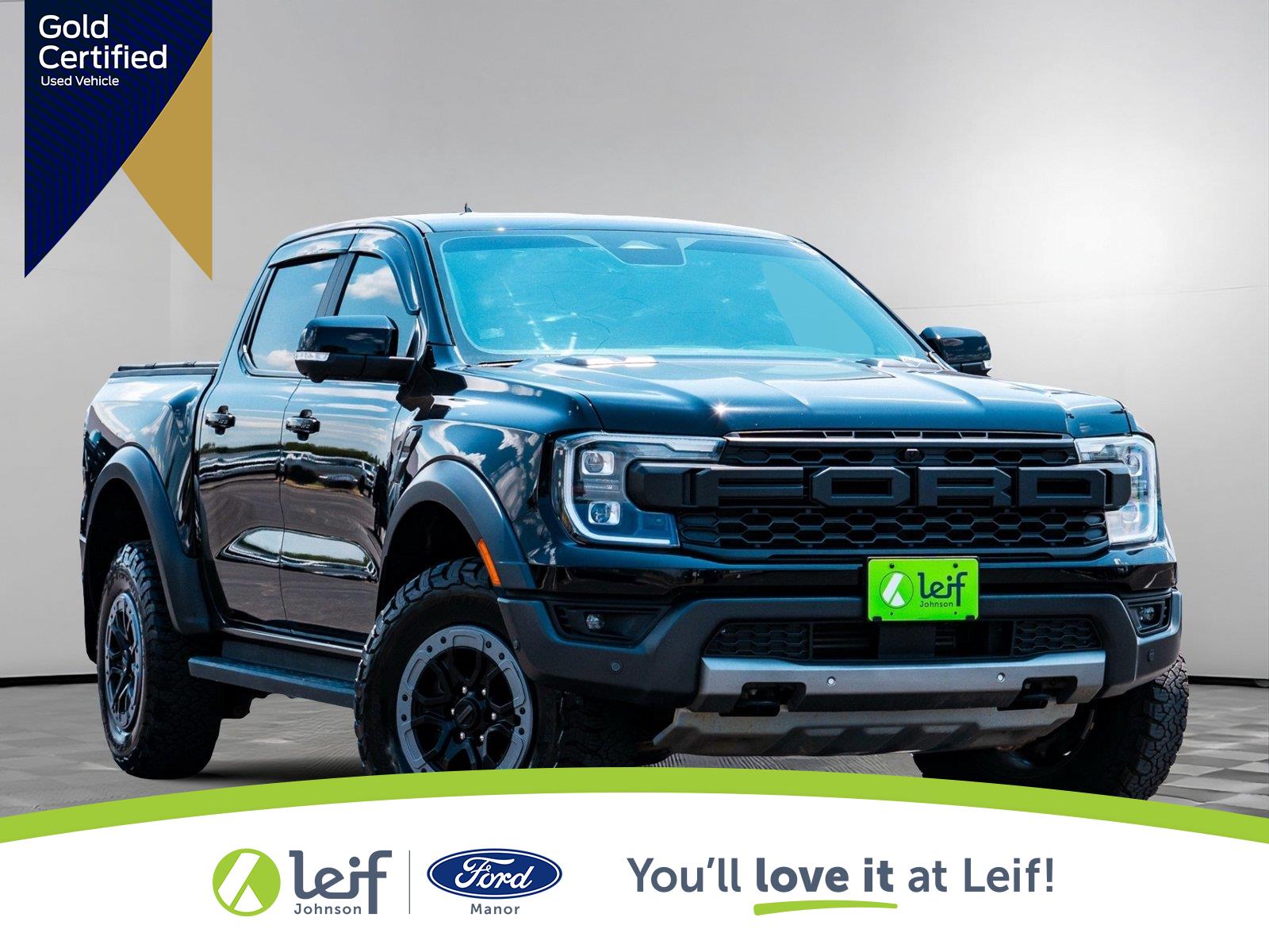Shadow Black 2024 Ford Ranger Pickup Truck Four-Wheel Drive Automatic