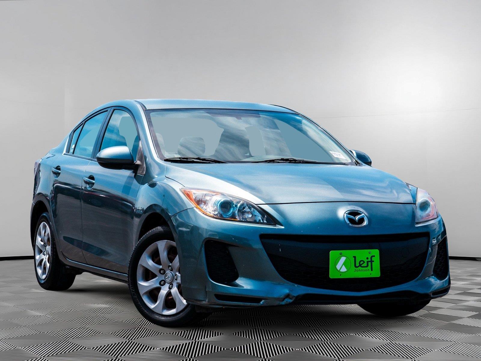 Gray 2013 Mazda MAZDA3 Sedan Front-Wheel Drive Automatic