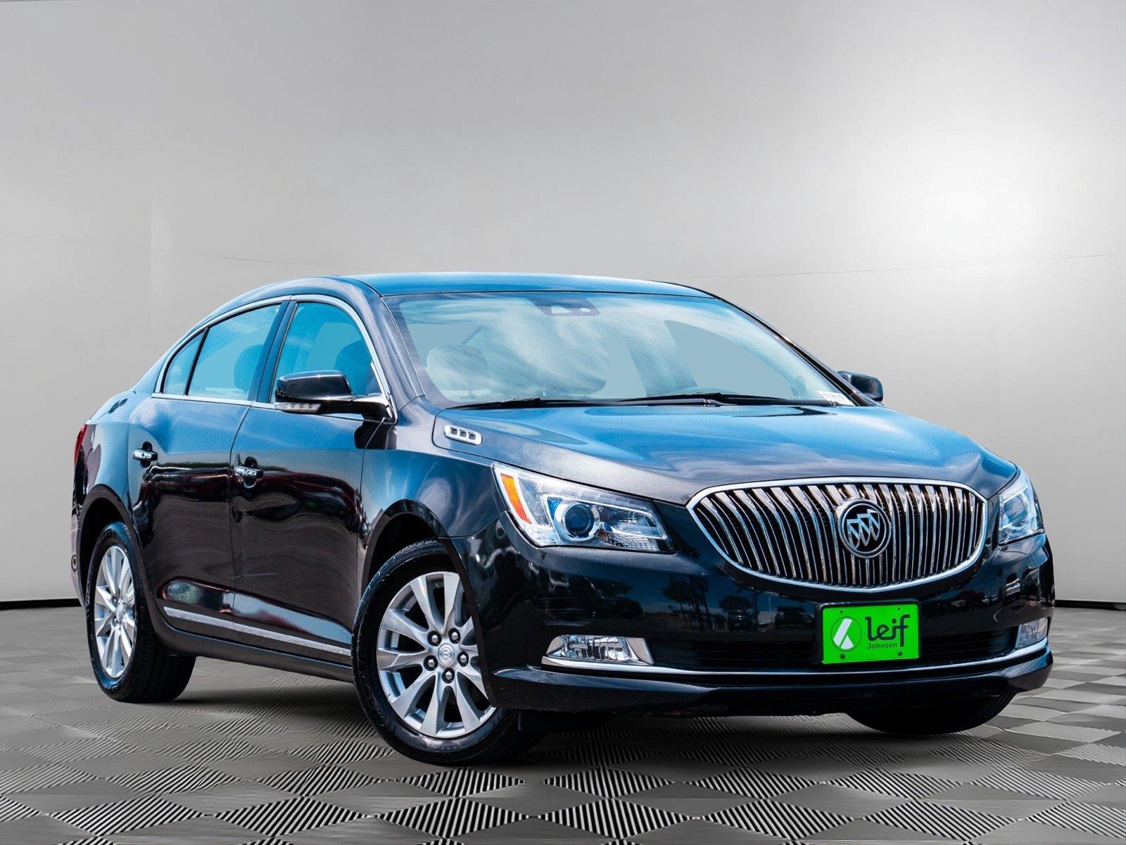 Carbon Black Metallic 2014 Buick LaCrosse Sedan Front-Wheel Drive 6-Speed Automatic Overdrive