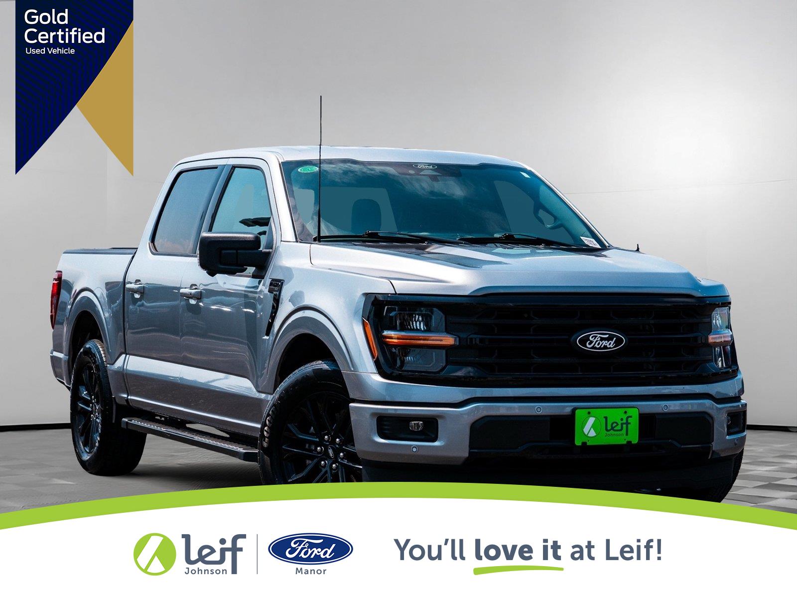Iconic Silver Metallic 2025 Ford F-150 Pickup Truck 4X2 Automatic