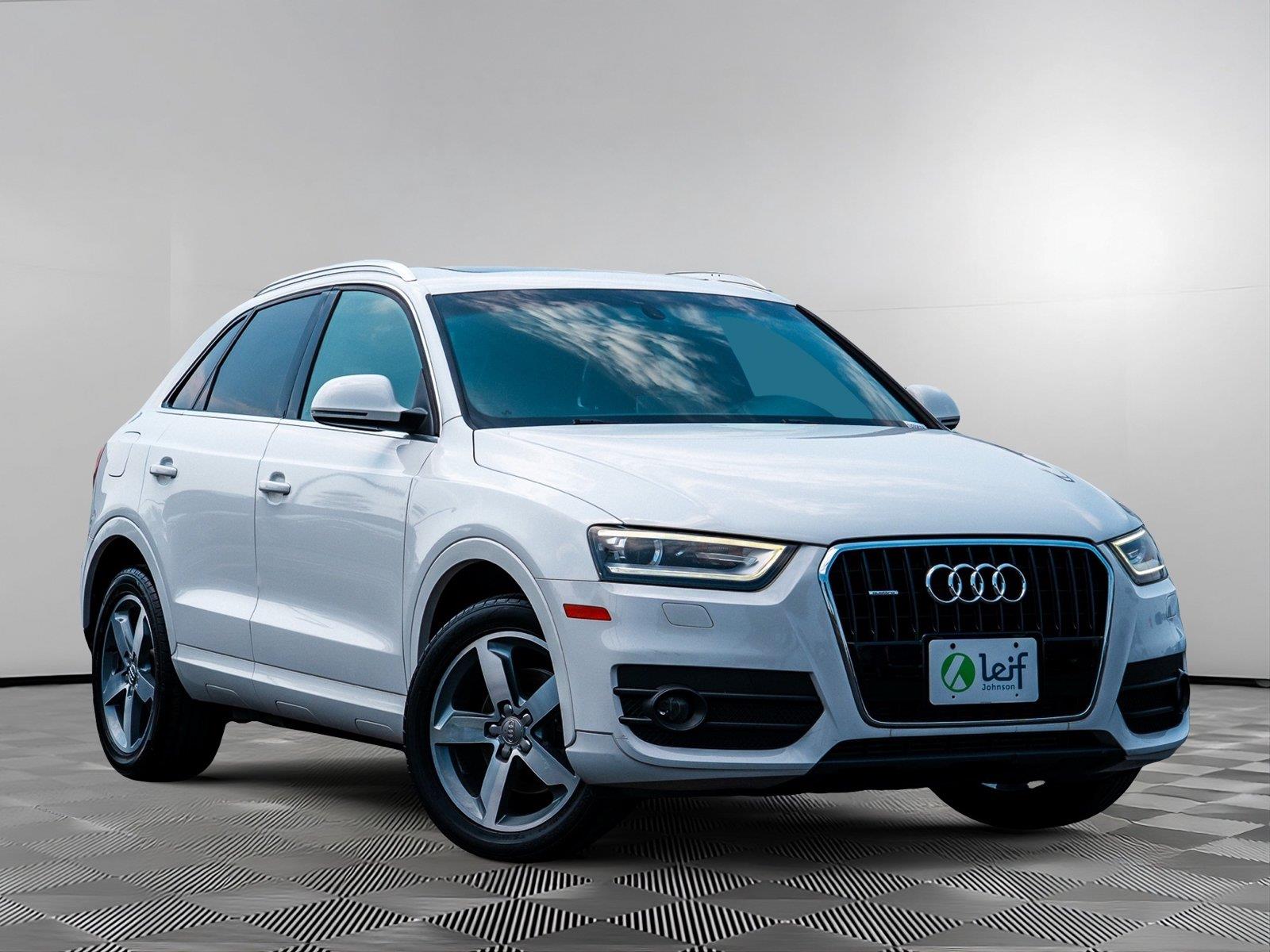 Glacier White Metallic 2015 Audi Q3 SUV / Crossover All-Wheel Drive Automatic