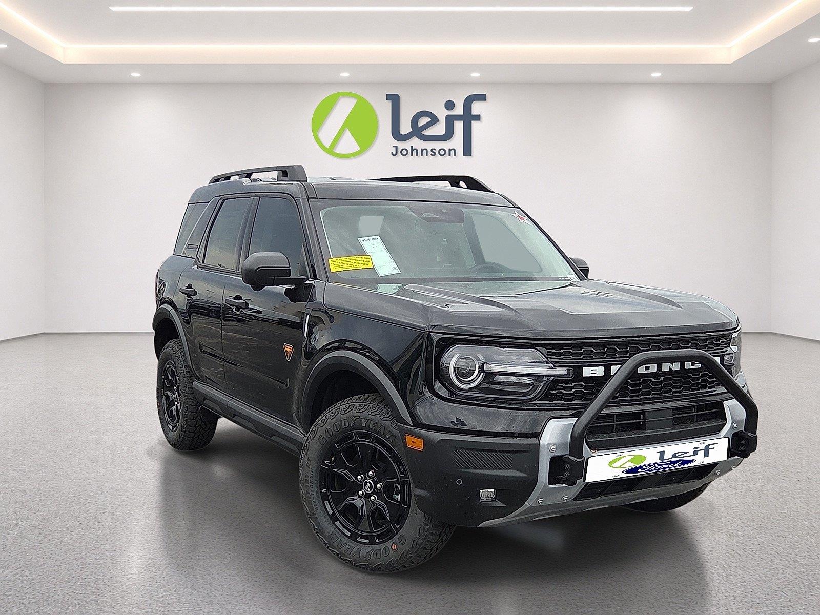 Shadow Black 2025 Ford Bronco Sport SUV / Crossover All-Wheel Drive 8-Speed Automatic