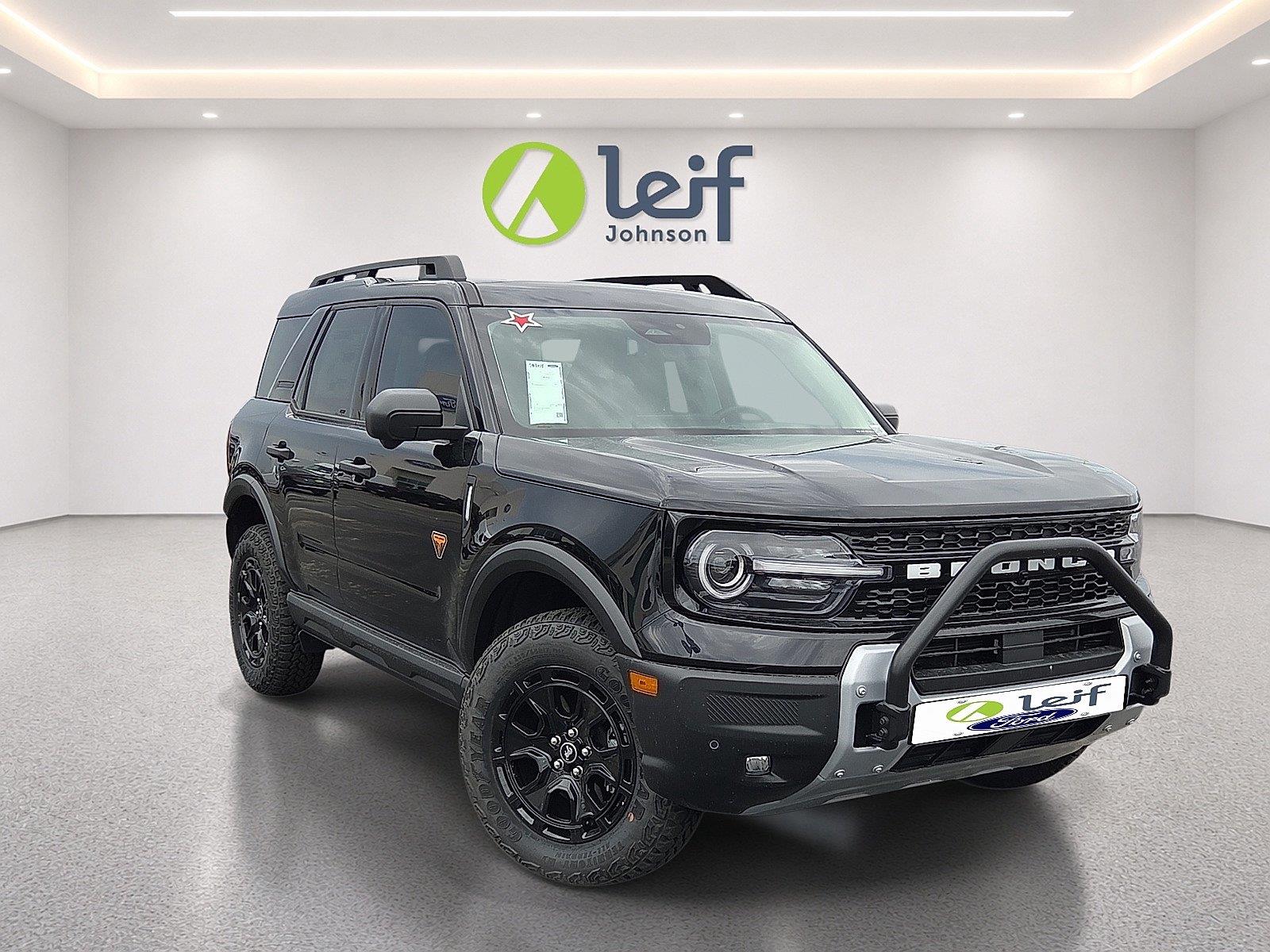 Shadow Black 2025 Ford Bronco Sport SUV / Crossover All-Wheel Drive 8-Speed Automatic