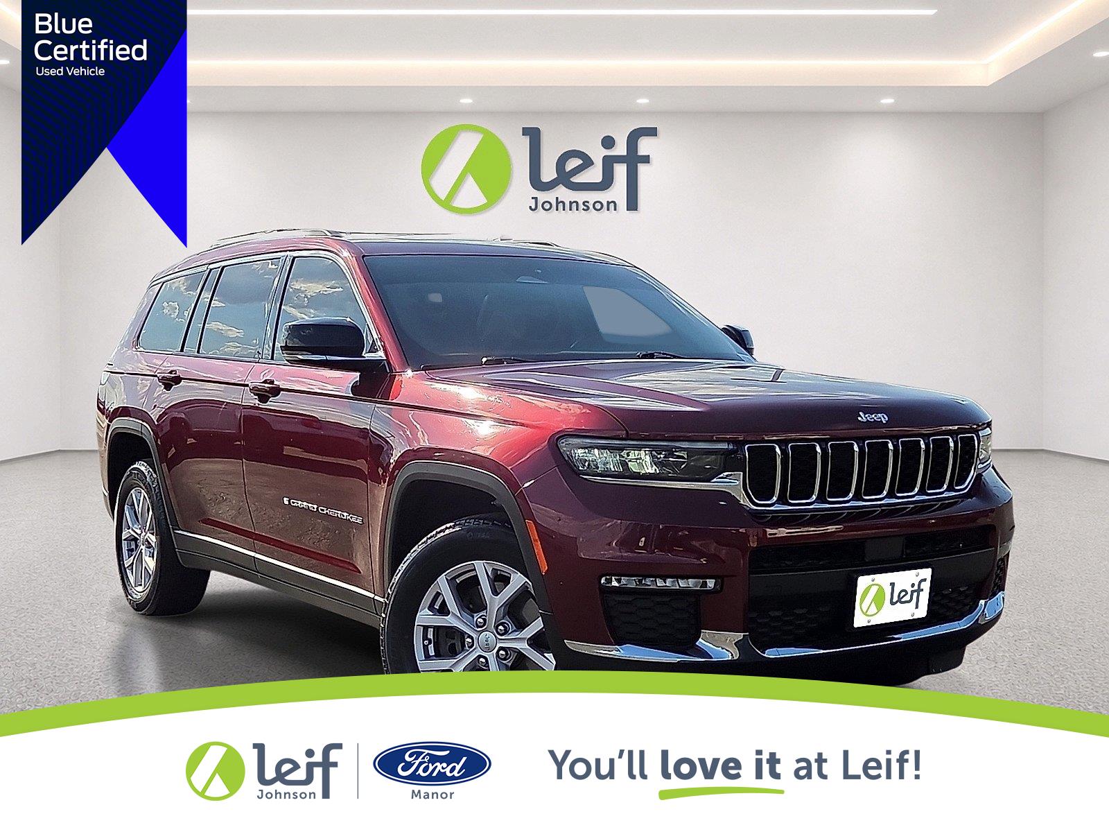 Velvet Red Pearlcoat 2022 Jeep Grand Cherokee L SUV / Crossover Four-Wheel Drive 8-Speed Automatic