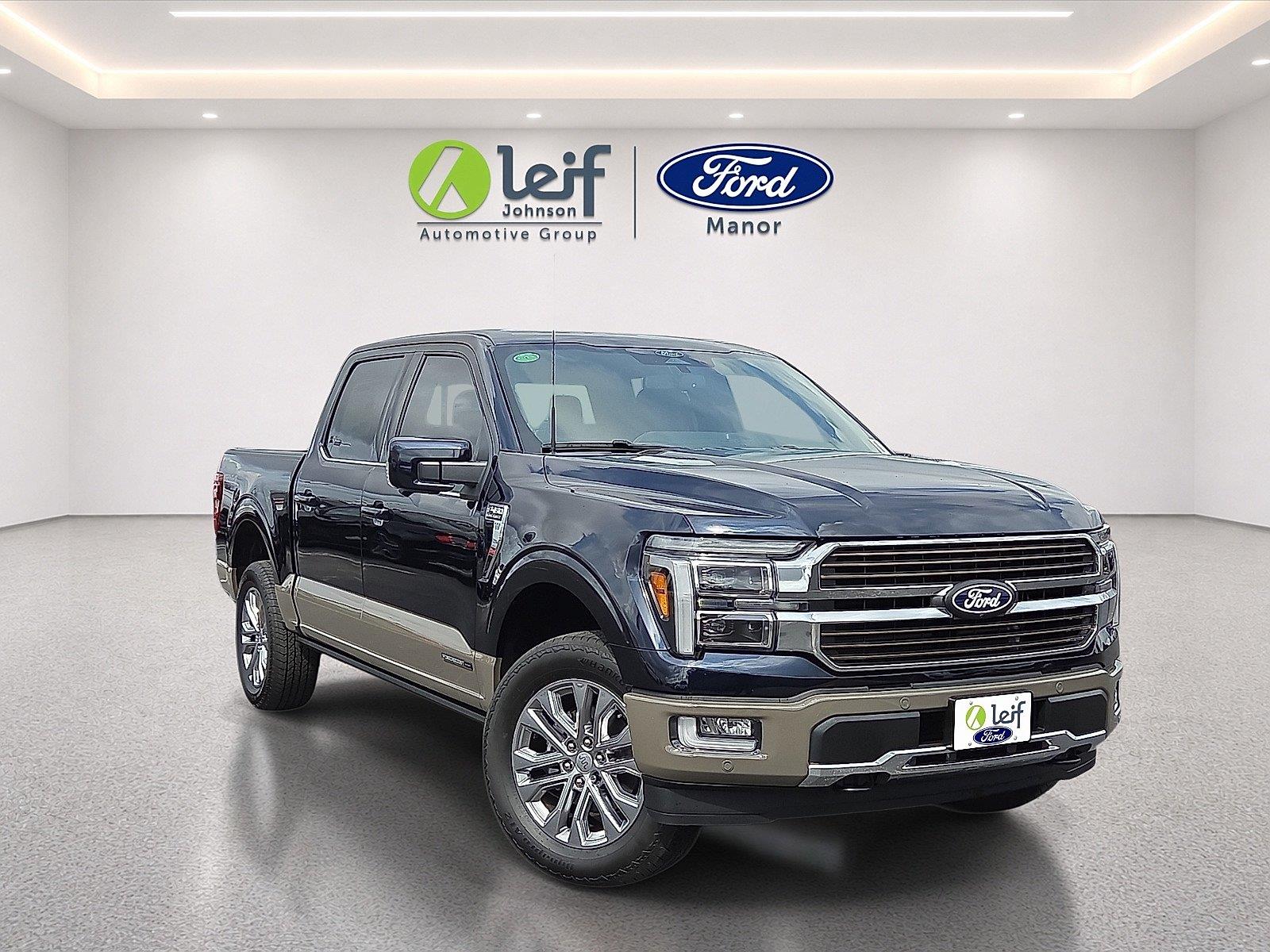 Antimatter Blue/Marsh Gray 2026 Ford F-150 Pickup Truck Four-Wheel Drive Automatic