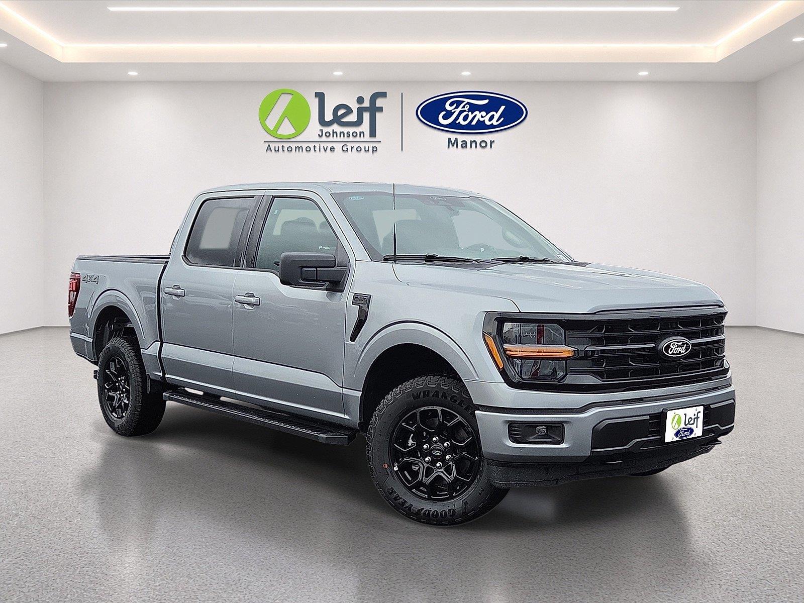 Iconic Silver Metallic 2026 Ford F-150 Pickup Truck Four-Wheel Drive Automatic