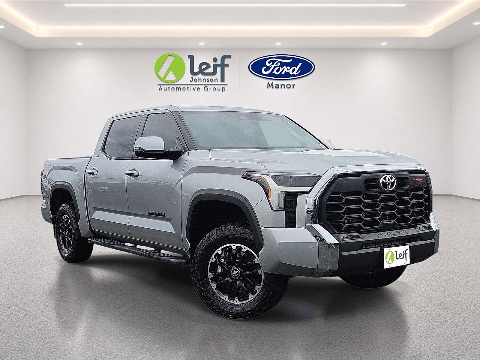Celestial Silver Metallic 2023 Toyota Tundra Pickup Truck Four-Wheel Drive Automatic