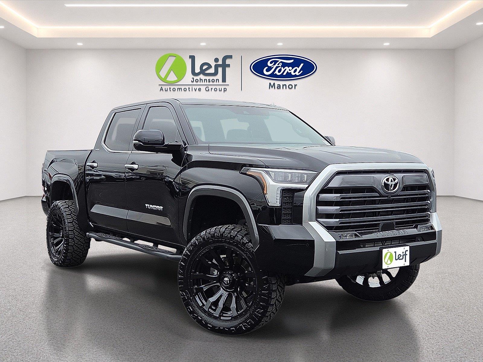 Midnight Black Metallic 2025 Toyota Tundra Pickup Truck Four-Wheel Drive Automatic