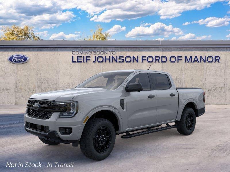 Avalanche Gray 2026 Ford Ranger Pickup Truck Four-Wheel Drive Automatic
