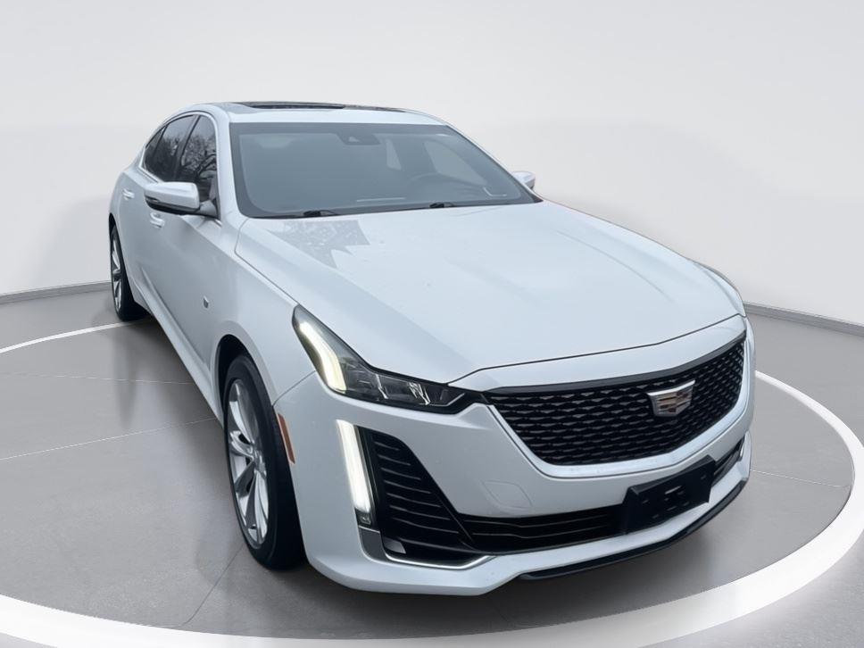 Crystal White Tricoat 2020 Cadillac CT5 Premium Luxury Sedan AWD Sedan All-Wheel Drive Automatic