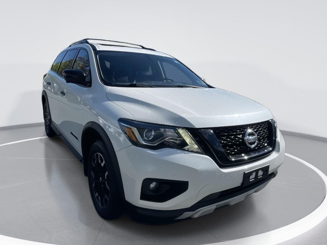 Pearl White Tricoat 2019 Nissan Pathfinder SL 4WD SUV / Crossover Four-Wheel Drive Continuously Variable Transmission