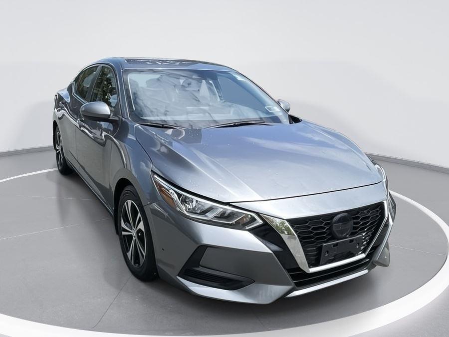 Gray (Gun Metallic) 2022 Nissan Sentra SV FWD Sedan Front-Wheel Drive Continuously Variable Transmission