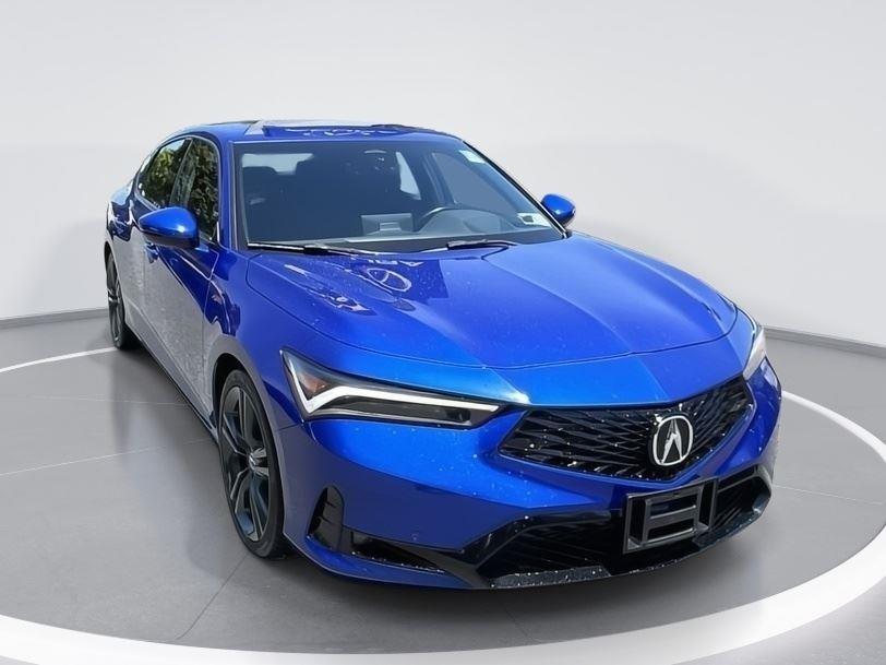Apex Blue Pearl 2024 Acura Integra Sedan Front-Wheel Drive Continuously Variable Transmission