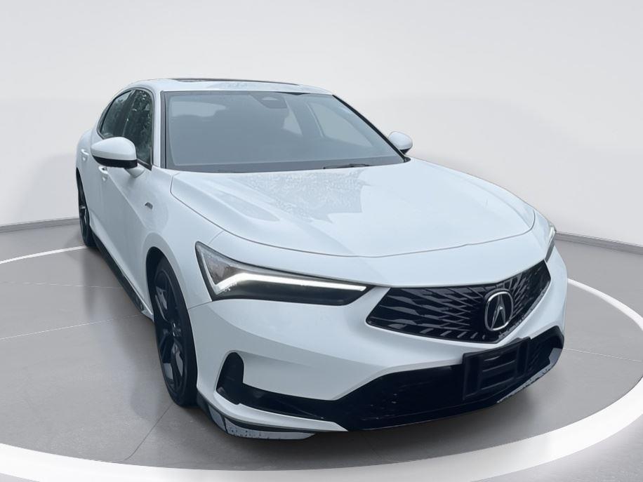 Platinum White Pearl 2026 Acura Integra Sedan Front-Wheel Drive Continuously Variable Transmission