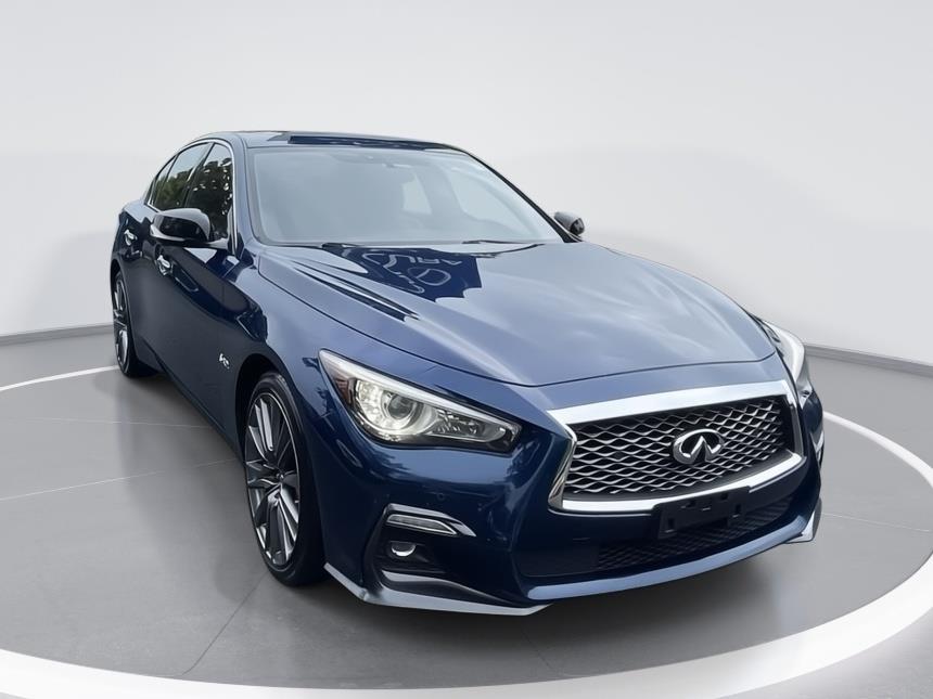 Iridium Blue 2019 INFINITI Q50 Sedan All-Wheel Drive Automatic