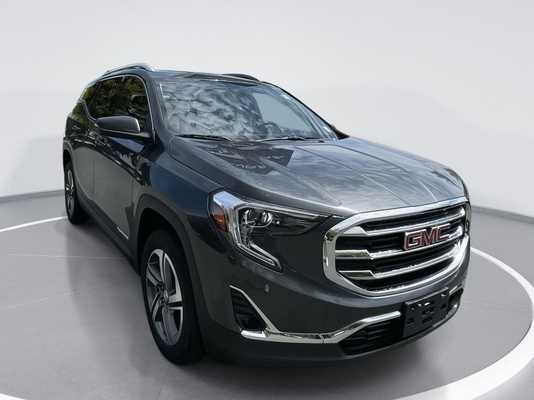 Graphite Gray Metallic 2021 GMC Terrain SUV / Crossover Four-Wheel Drive 9-Speed Automatic Overdrive