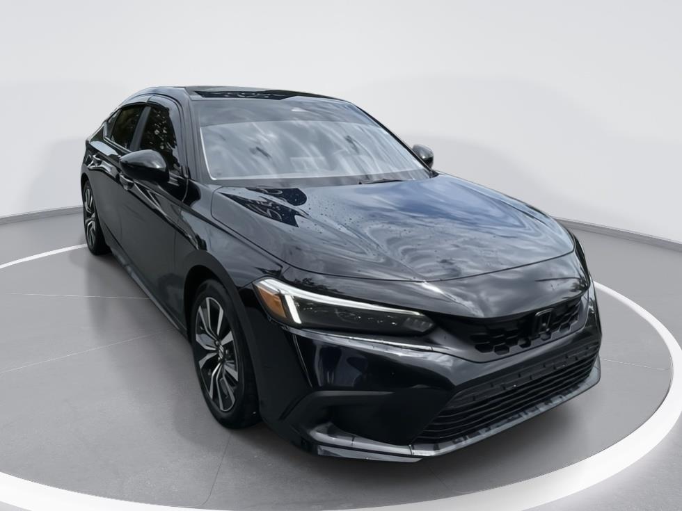 Crystal Black Pearl 2024 Honda Civic Hatchback Hatchback Front-Wheel Drive Continuously Variable Transmission