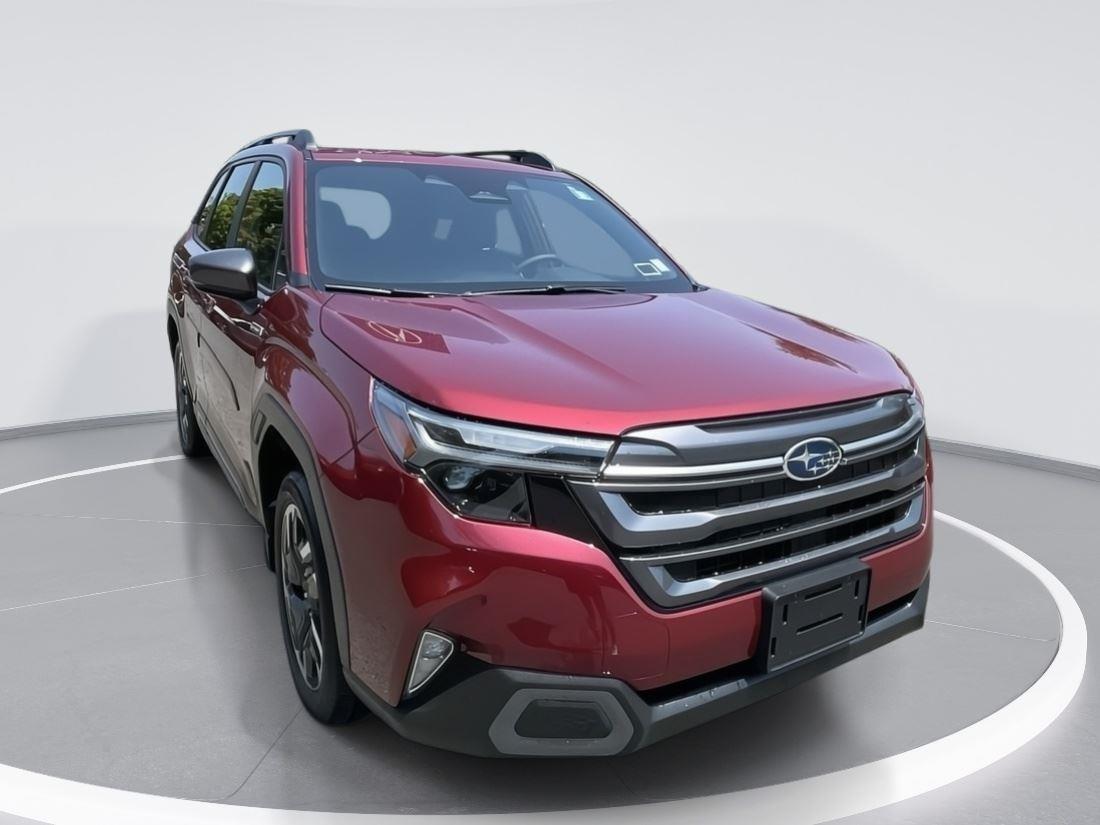 Crimson Red Pearl 2025 Subaru Forester Hybrid SUV / Crossover All-Wheel Drive Continuously Variable Transmission