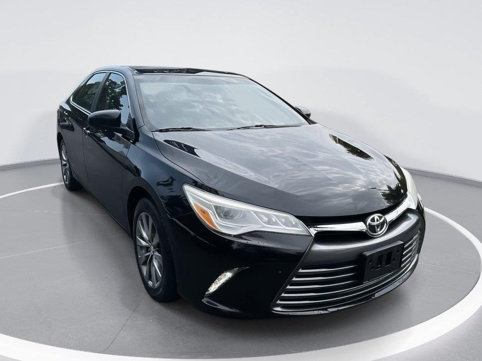 Midnight Black Metallic 2016 Toyota Camry Sedan Front-Wheel Drive Automatic