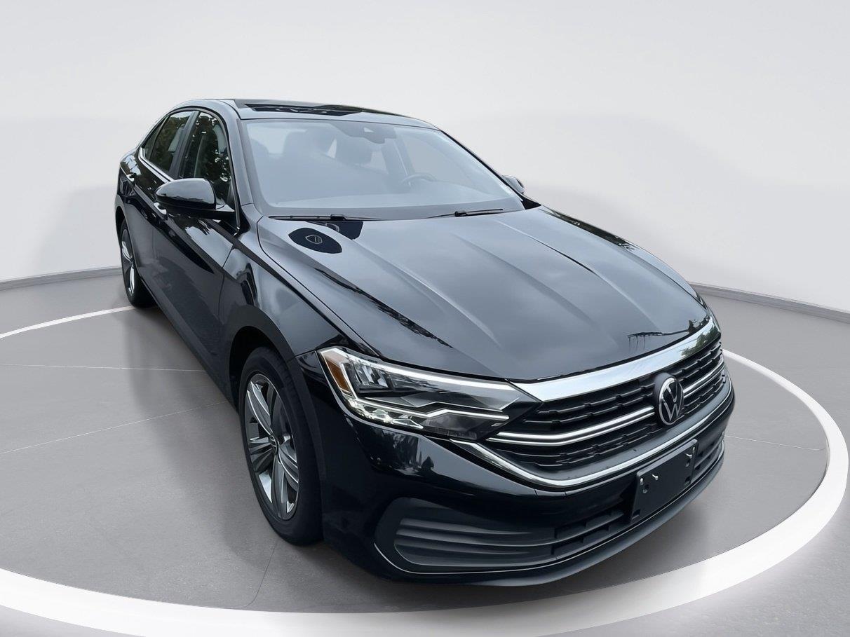 Deep Black Pearl 2024 Volkswagen Jetta Sedan Front-Wheel Drive Automatic