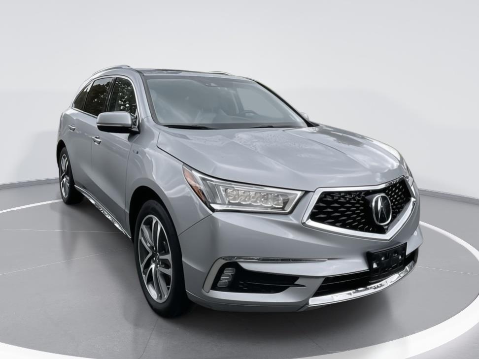 Lunar Silver Metallic 2019 Acura MDX SUV / Crossover All-Wheel Drive Automatic