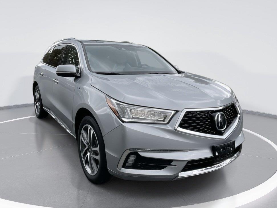Lunar Silver Metallic 2019 Acura MDX SUV / Crossover All-Wheel Drive Automatic