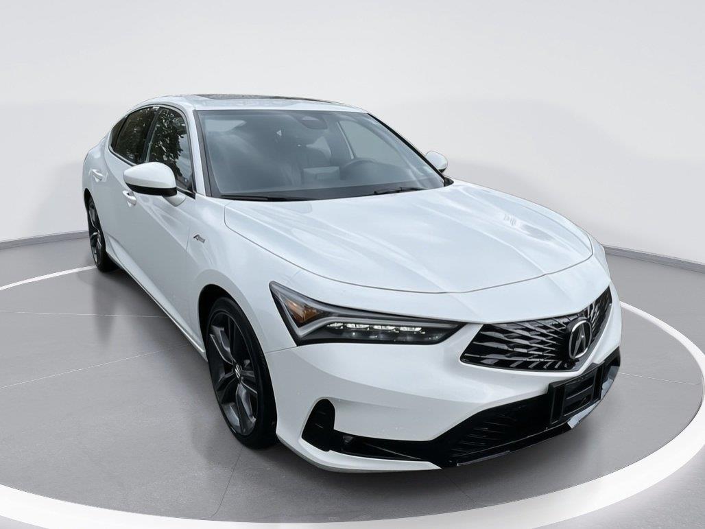 Platinum White Pearl 2023 Acura Integra Hatchback Front-Wheel Drive Continuously Variable Transmission