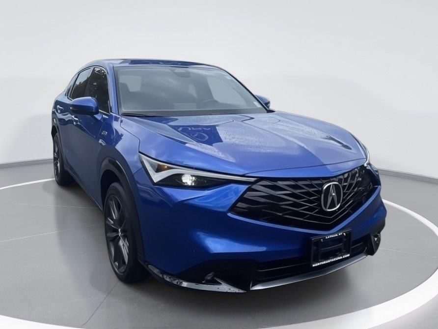 Adriatic Blue Sea Metallic 2025 Acura ADX SUV / Crossover All-Wheel Drive Continuously Variable Transmission