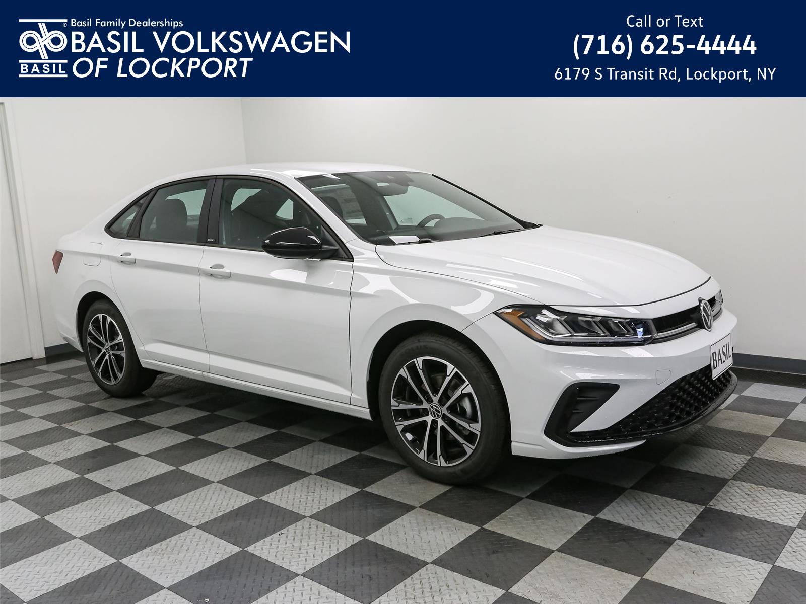 Pure White 2026 Volkswagen Jetta Sedan Front-Wheel Drive Automatic