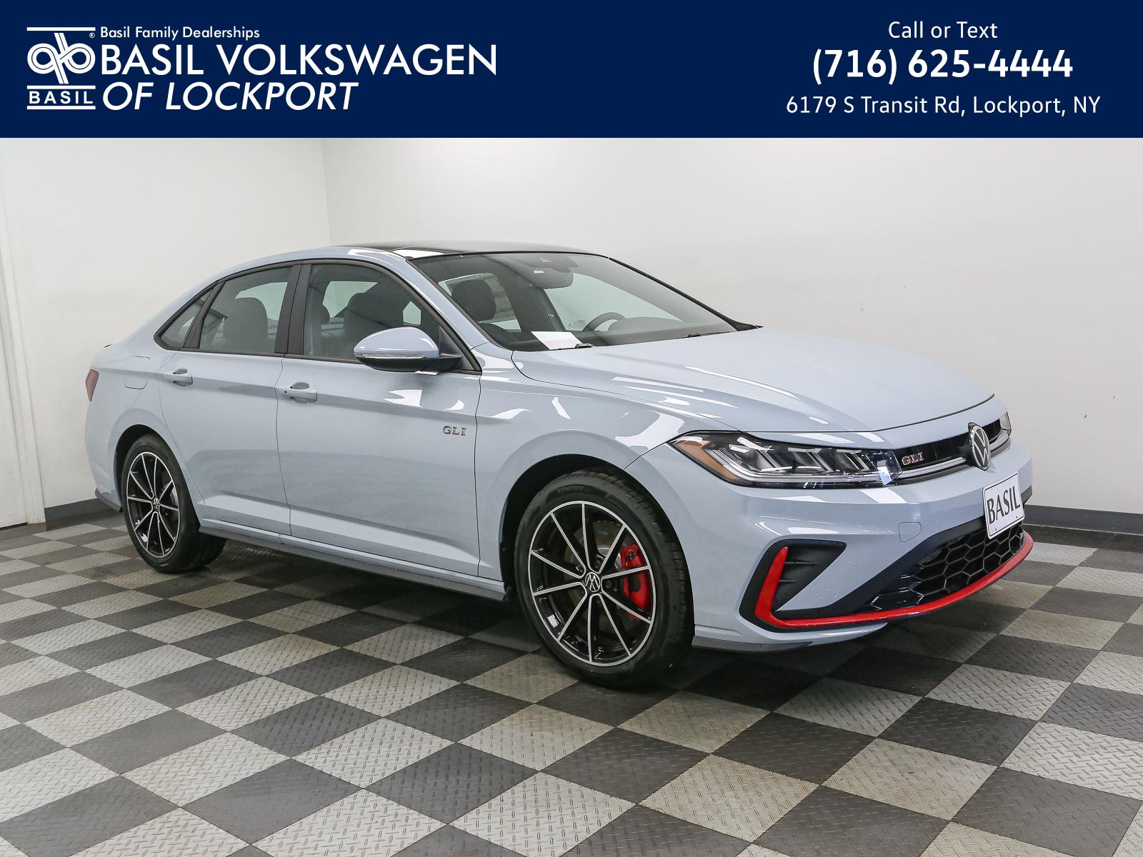 Monument Gray 2026 Volkswagen Jetta GLI Sedan Front-Wheel Drive Automatic