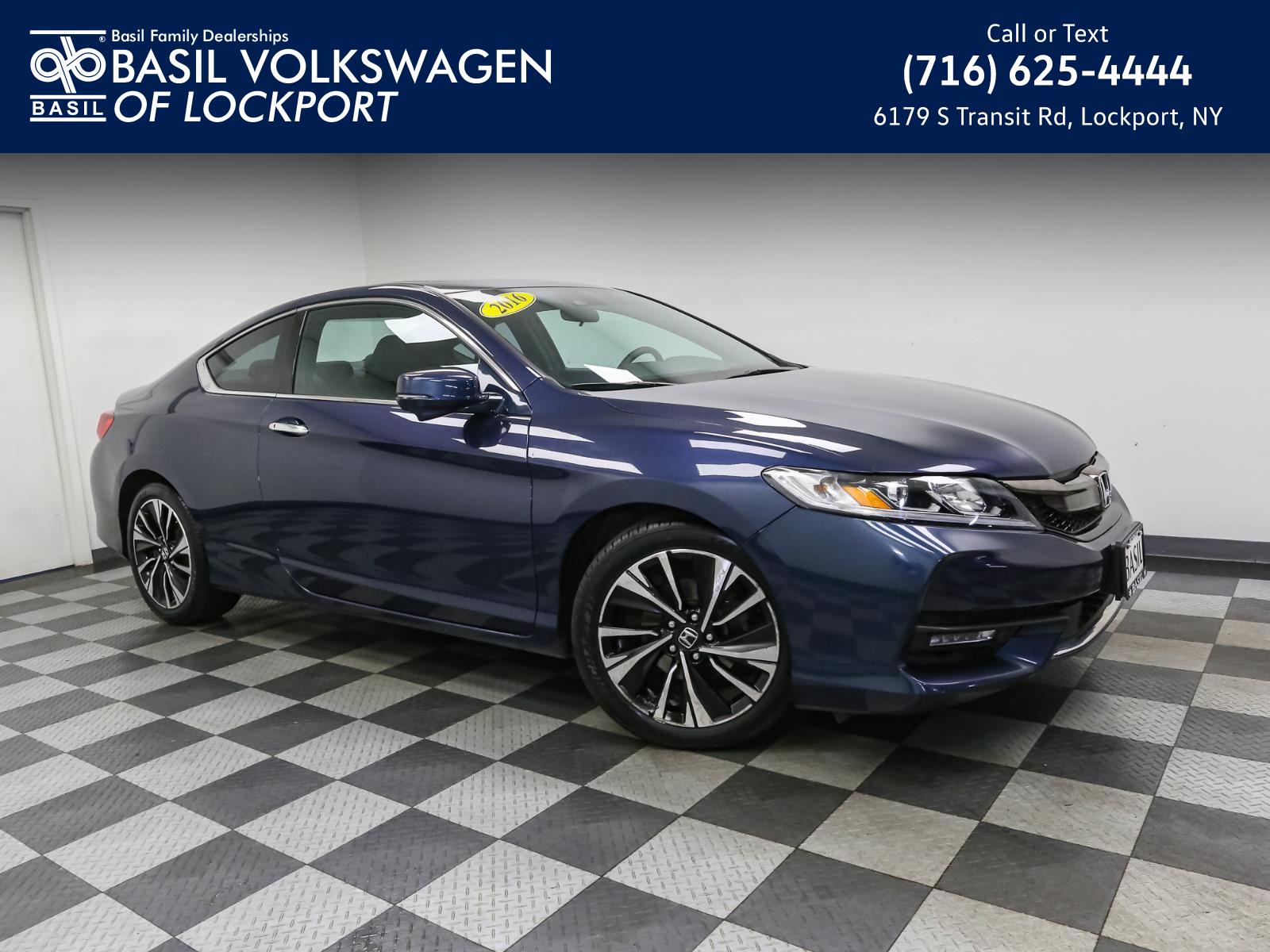 2016 Honda Accord Coupe EX with Honda Sensing